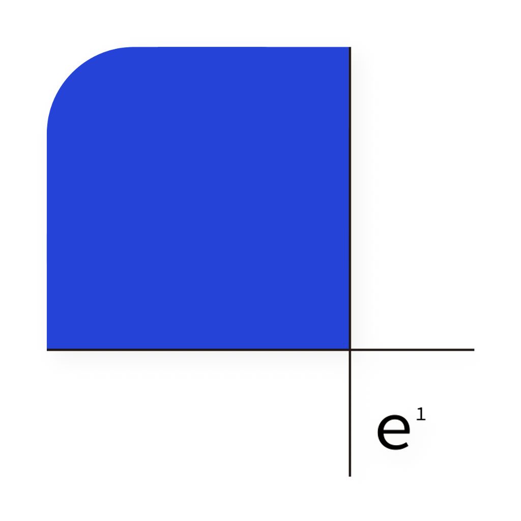 e¹ app icon